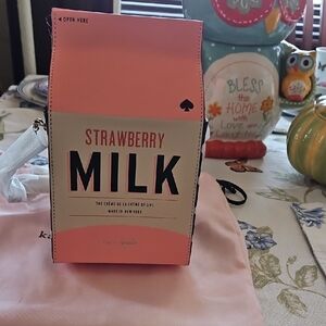 Kate Spade Strawberry Milk Handbag NEW)